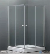 Narożny prostokątny prostokątny kabina prysznicowa