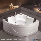 2017 nowe rogu stoi sam akryl Whirlpool Hydro masaż krytą wannę z hydromasażem z siedziskiem
