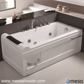 ABS luksusowy szkło Big Whirlpool Jetted Masaż Łazienka Tub z Tani Cena na sprzedaż